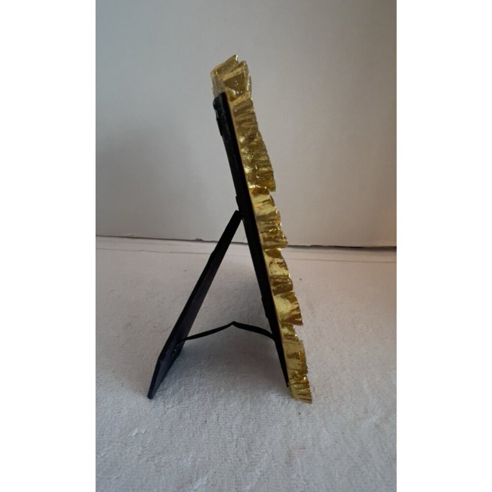 Nicole Miller Butterfly Photo Frame 4 x 6 Vertical Horizontal Gold Resin Gift - Picture 6 of 10